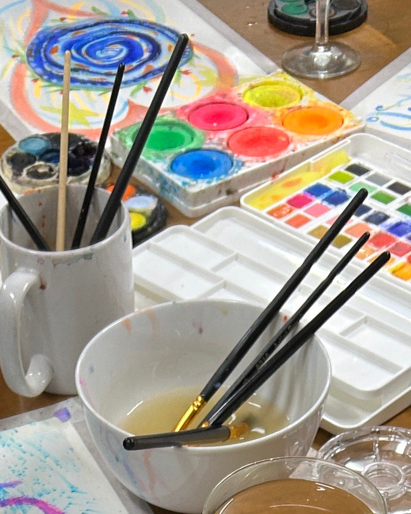 Mindful Watercolour Session (one on one)