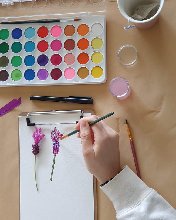 Social Watercolour Group Session