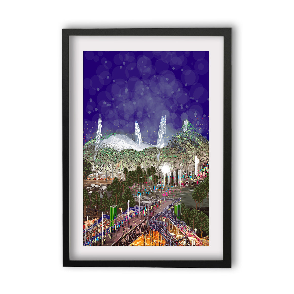Print (Iconic) - Melbourne Aami Park Stadium