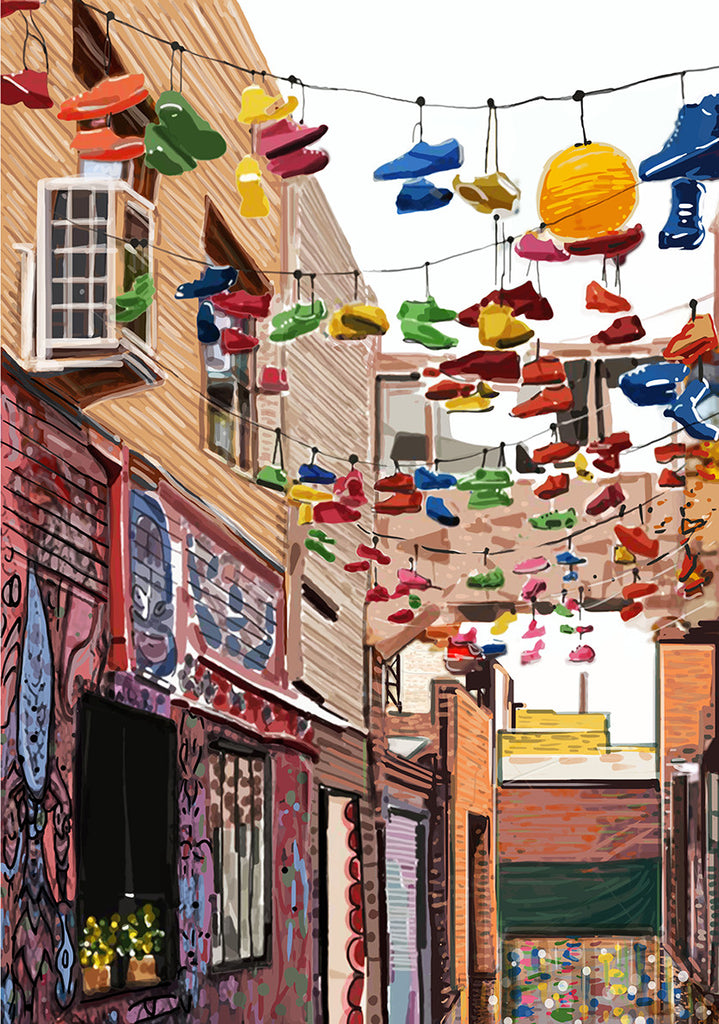 Print (Iconic) - Melbourne Saigon Sally Lane