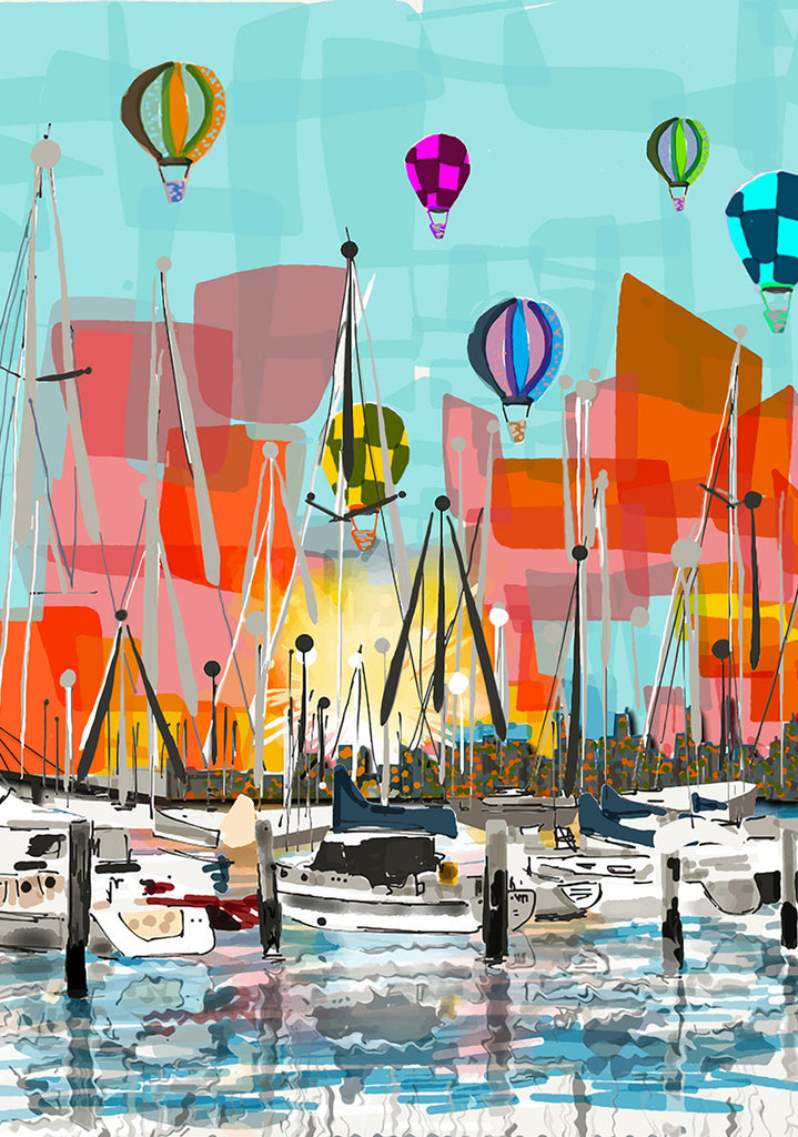 Print (Iconic) - Melbourne Williamstown Sunrise