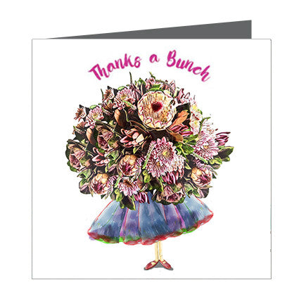 Card - Thanks a Bunch of Natives