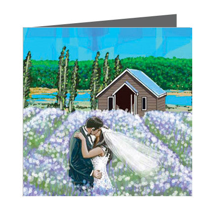 Card - Wedding in Lavendar