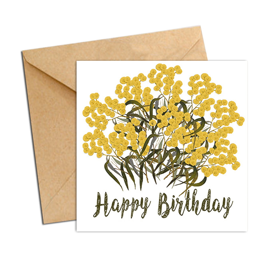 Card - Botanical Natives Wattles