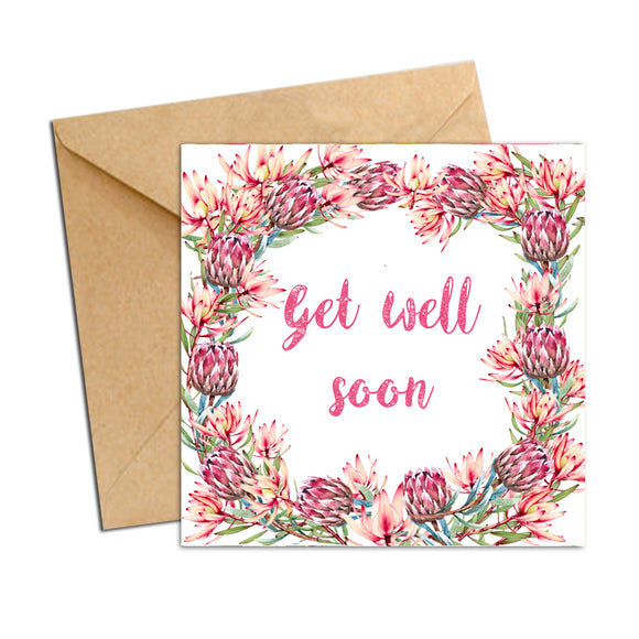 Card - Natives - Get well soon