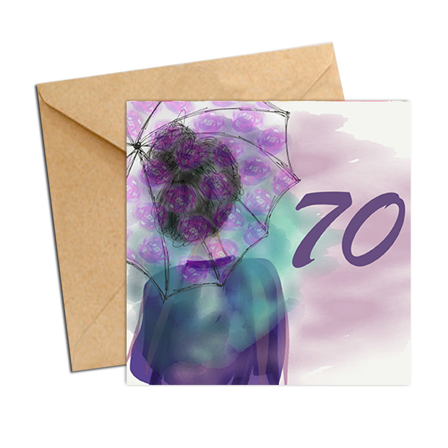 Card - Birthday Age 70