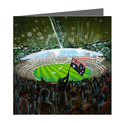 Card - Iconic Melbourne MCG internal