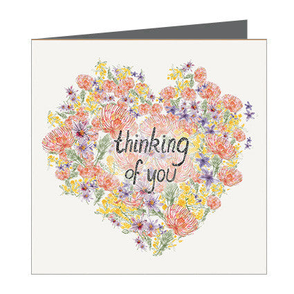 Card - Thinking of You - Heart of Natives