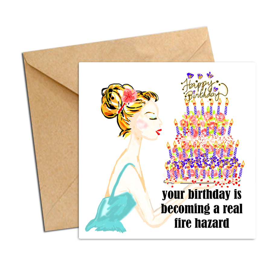 Card - Quote - Fire hazard